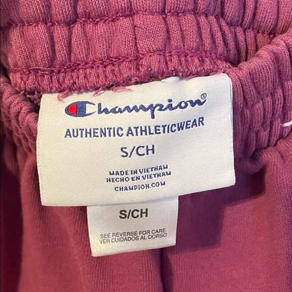 Champion Women's Athletic Shorts in Purple - Picture 2 of 3
